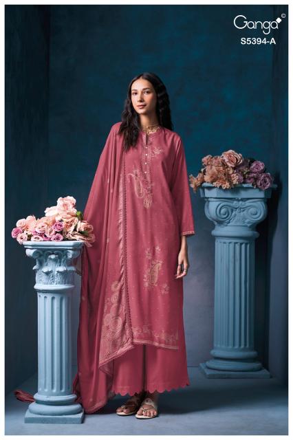 Ganga elvaya 5394 best dress material wholesale dealers in bangalore